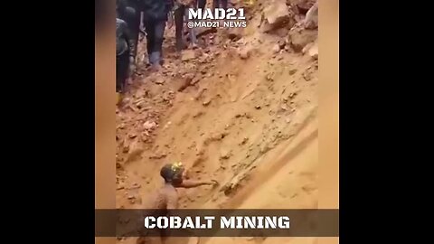 The result of green energy. Unregulated cobalt mining ⛏️