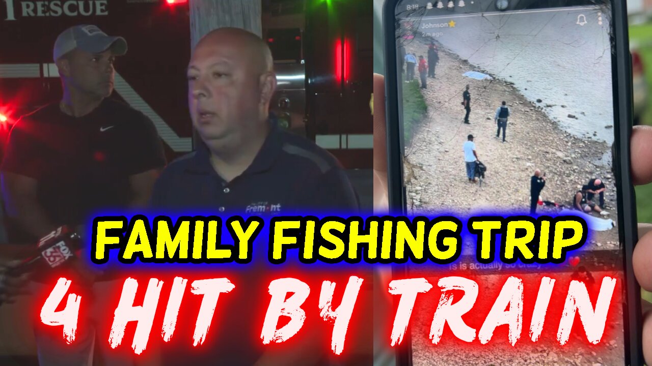 LIVE!! Train HITS 4 PEOPLE!! 2 DEAD, 5-Year-Old Missing in River. Fremont, Ohio.