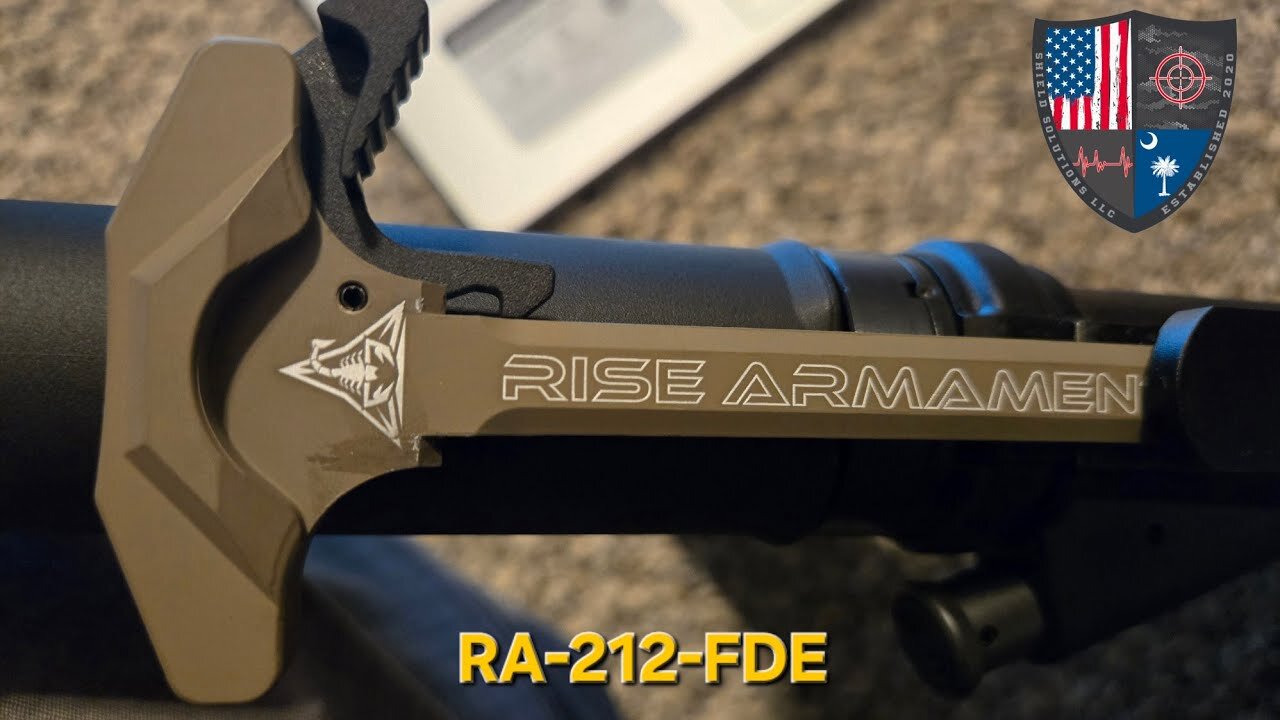 Gear Review: Rise Armament RA-212-FDE charging handle