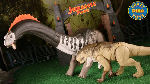 New Jurassic World Rebirth Titanosaurus Unboxed Dinosaur Toys Spinosaurus Mattel Dino Toys #JW4