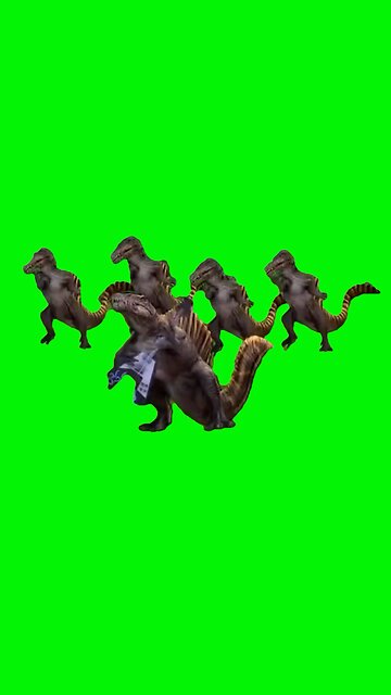 Dinosaurs Dancing | Green Screen #dinosaur #dinosaurs #dancing #dance #meme #memes #funny #fyp