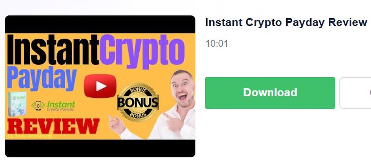 INSTANT CRYPTO PAYDAY OTO REVIEW