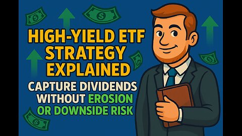 🔥High Yield ETF Dividend Capture Strategy Explained Properly. No erosion Reduce Downside Risk .