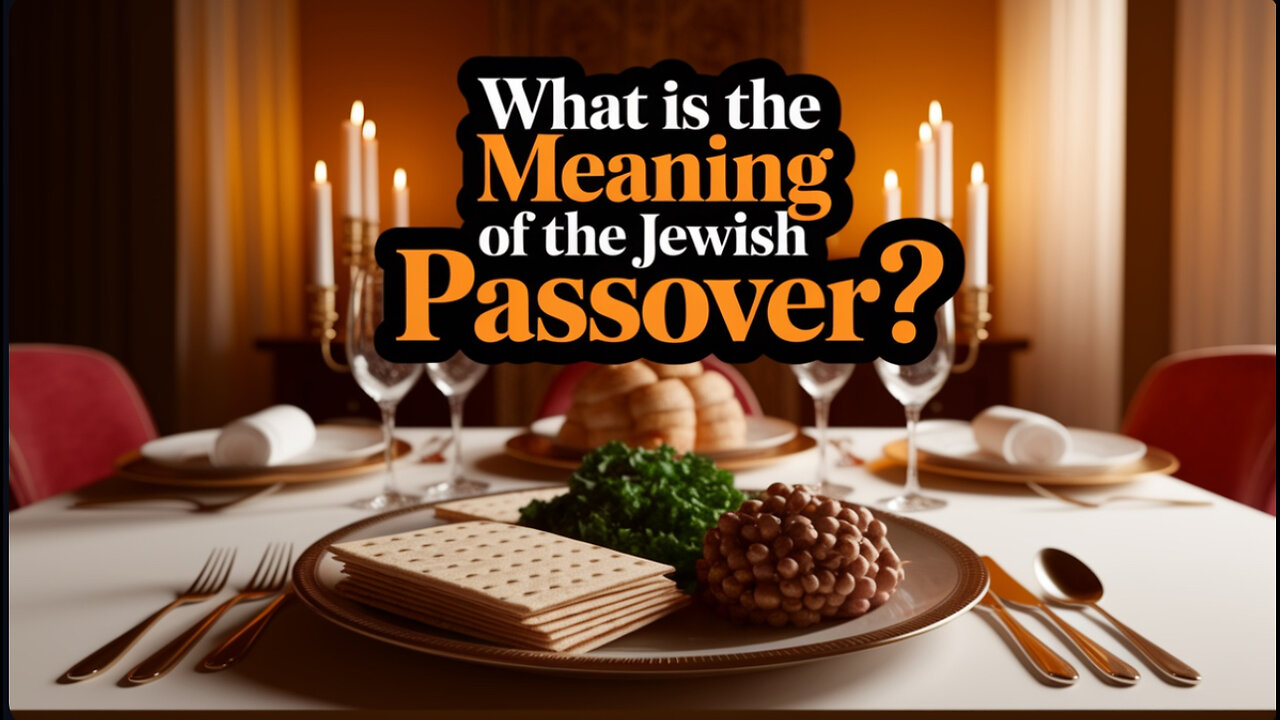 WHAT IS THE MEANING OF THE MEANING OF THE JEWISH FEAST OF PASSOVER?
