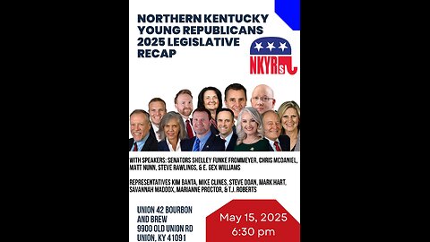 NKY Young Republicans 2025 Legislative Recap