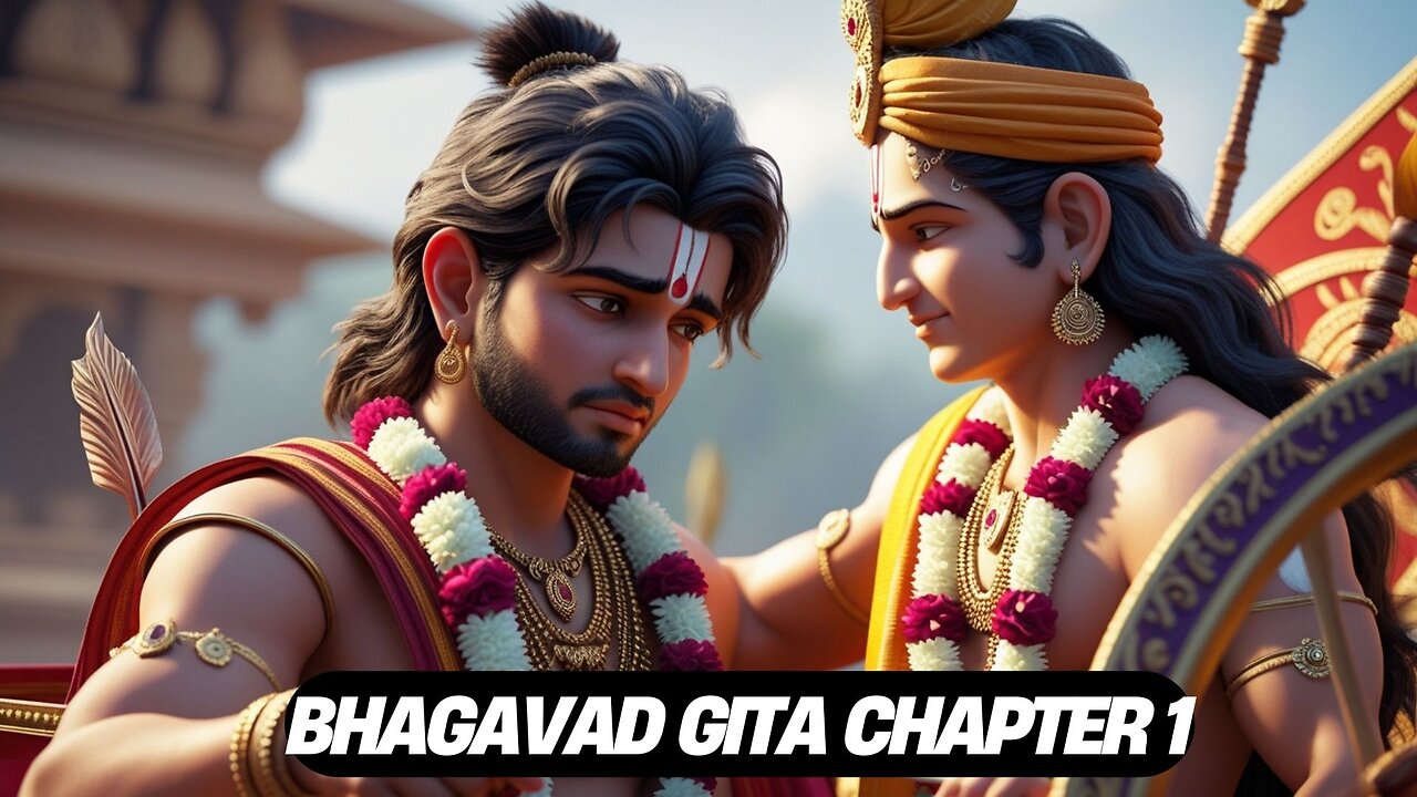 Bhagavad Gita Chapter 1 – Arjuna's Dilemma | भगवद गीता अध्याय 1 – अर्जुन का संशय
