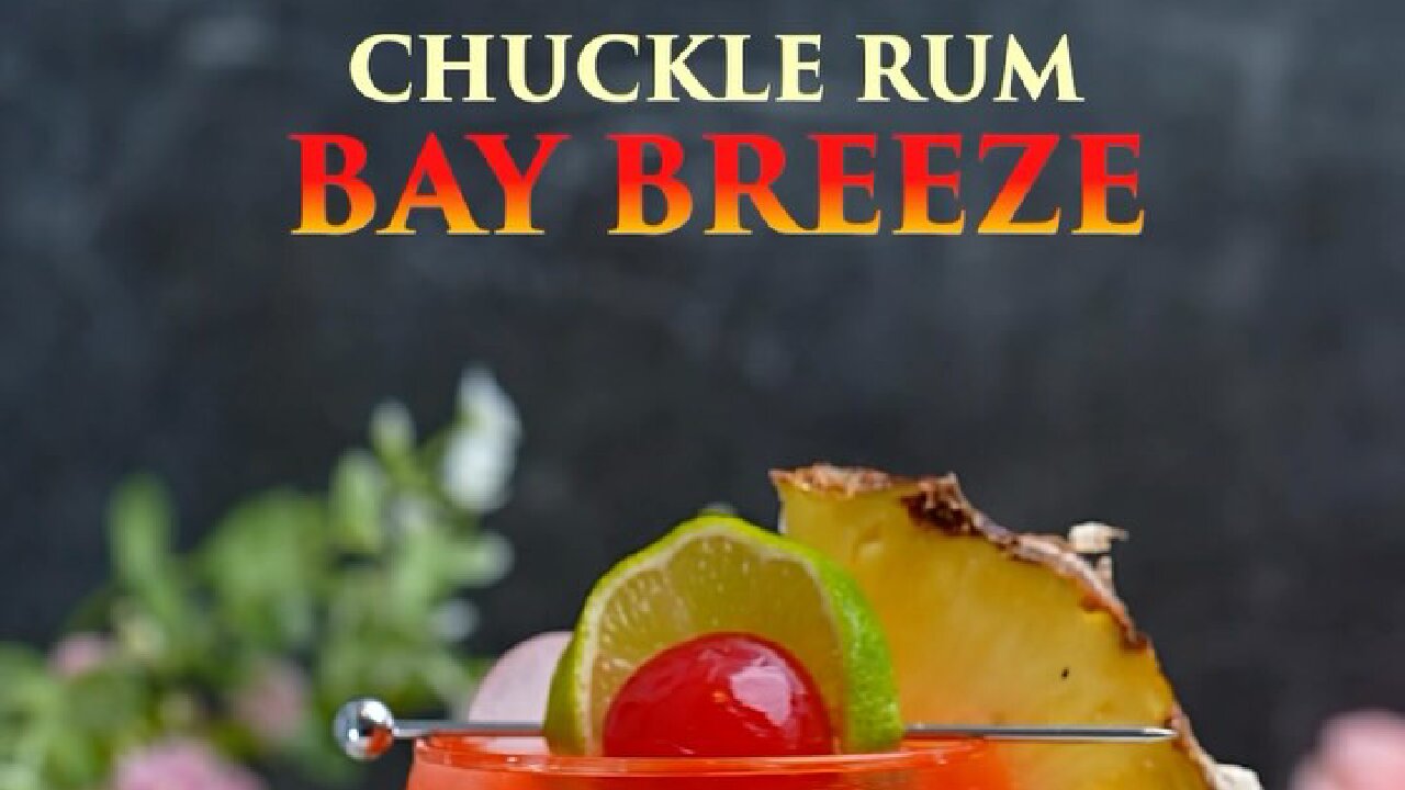 COCKTAIL CHUCKLE RUM BAY BREEZE
