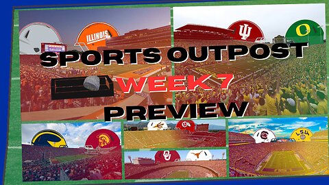 Ohio State vs Illinois | Indiana vs Oregon | Texas vs OU | SC vs LSU - SpOp CFB Week 7 Preview