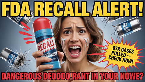 FDA Recalls Deodorant Which Ones Are Dangerous