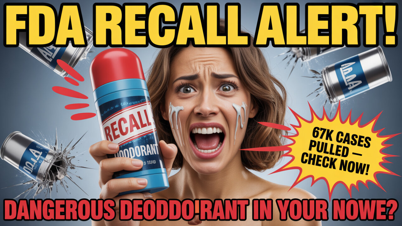 FDA Recalls Deodorant Which Ones Are Dangerous