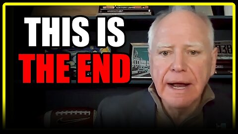 They just tossed Tim Walz UNDER THE BUS.