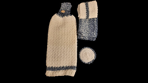 Blue Nautical Towel Set