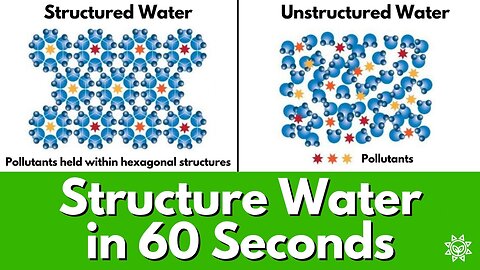 How to Structure your Water in 60 Seconds & Optimize Hydration?