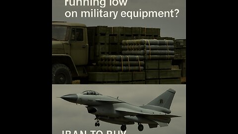 Is the united states runing low milatry eqement? Iran To Buy Chinese J-10 Fighter Jets