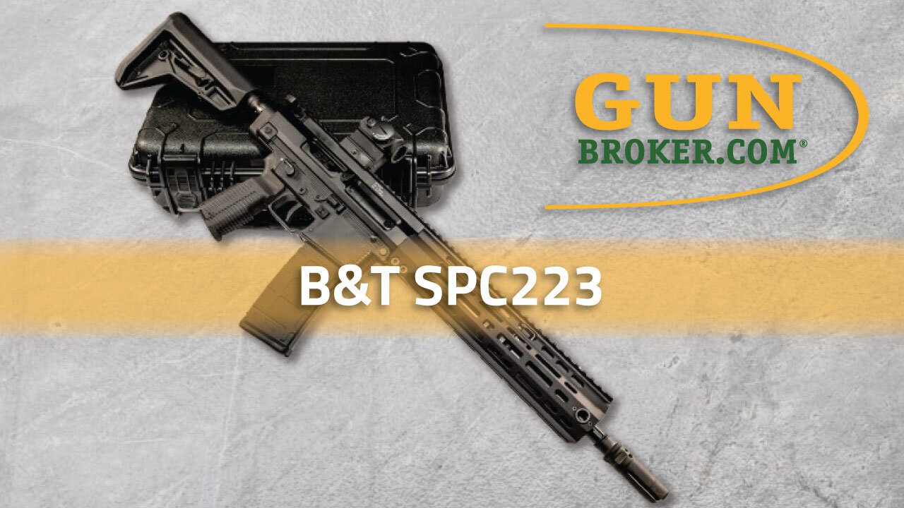 B&T SPC223 5.56mm 12.1" SBR – Top Features & Specs | GunBroker