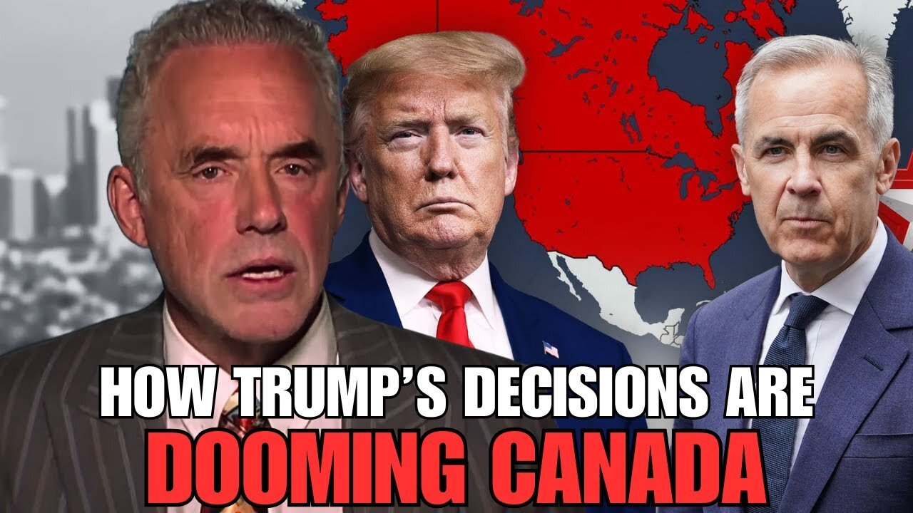 'Extremely Blind And Foolish' - Jordan Peterson On Trump's Effect On Canada's Future