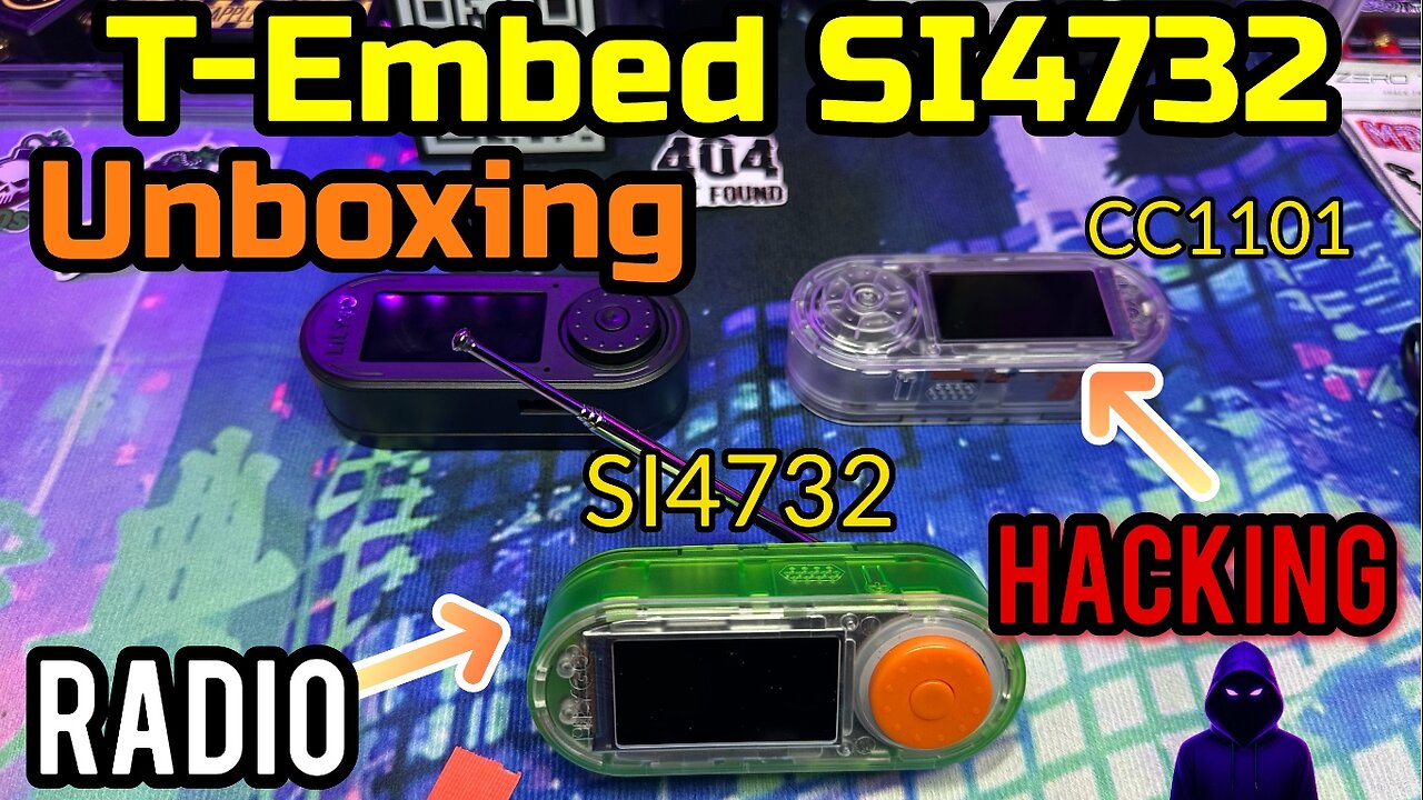 T-Embed SI4732 Unboxing 📦 CC1101 vs SI4732 — PenTesting Tool or Survival Radio? Unboxing + Overview!