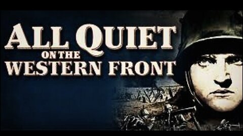 All Quiet On The Western Front