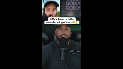 🚨Man thinks he is the second coming of Jesus🤯🤦‍♂️