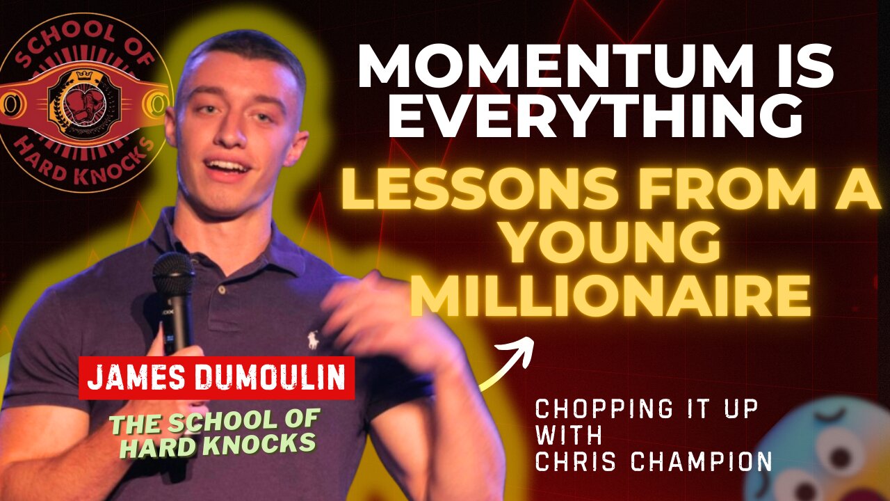 Chopping it up with James Dumoulin: Faith, Fear & Building 16M Followers at 23