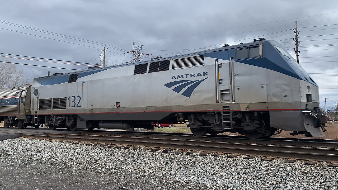 Another Amtrak flying by