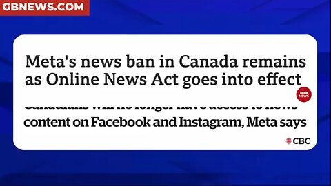 Meta's news ban in Canada remains as Online News Act goes into effect