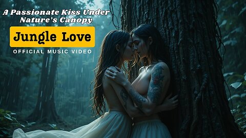 Jungle Love – A Passionate Kiss Under Nature’s Canopy 💚 | Official Music Video