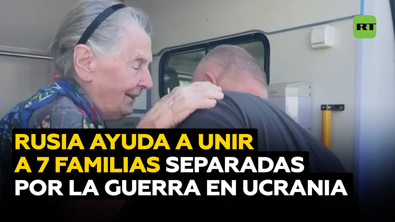 Rusia ayuda a reunir a 7 familias separadas por el conflicto ucraniano
