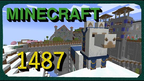 Lets Play Minecraft Episode – 1487 Continued Bridge Build