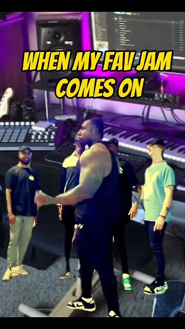 When my fav jam comes on 😭