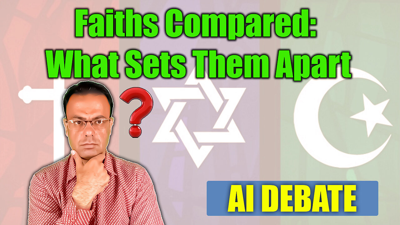 The BIGGEST Differences Between Muslims with Christians and Jews Explained. | AI DEBATES"