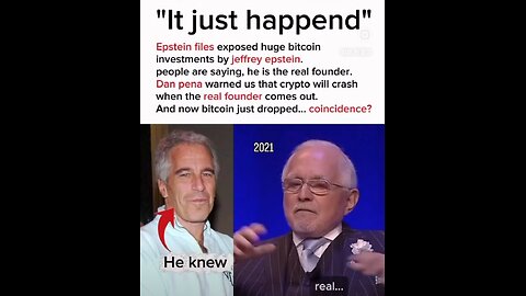 When the Bitcoin real founder comes out it will goto zero