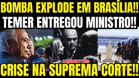 URGENTE! TEMER ENTREGOU M0RAES! MINISTRO VAI PARAR NA CADEIA!