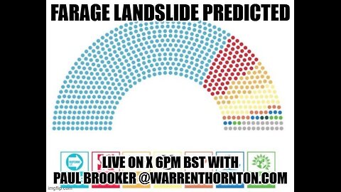 FARAGE LAND SLIDE PREDICTIONS WITH WARREN THORNTON