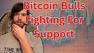 Bitcoin Bulls Fighting For Support #crypto #grt #xrp #algo #ankr #btc