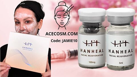 Hanheal Facial Rejuvenation Mesotherapy Available on Acecosm.com Code: JAMIE10