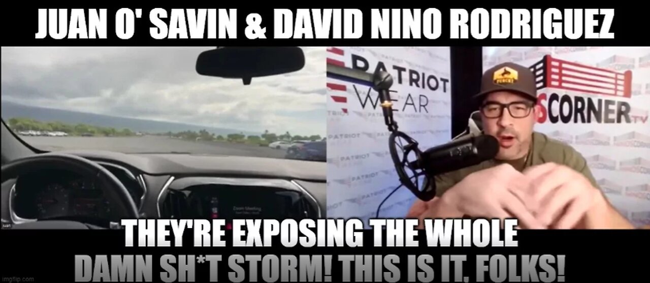 Joan O' Savin & David Rodriguez- They're Exposing The Whole Damn Thing! This is it, Folks!