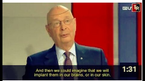 "Klaus Schwab: 'We Will Feel the Nano in Our Brain' - Stop Lying, Klaus"