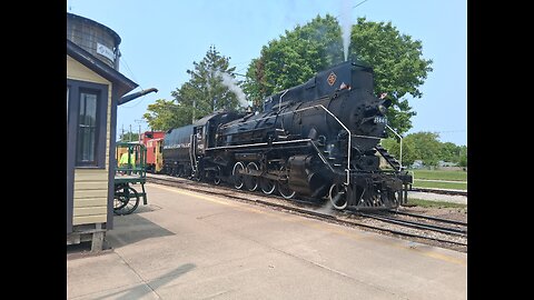 Boone & Scenic Valley Rail Road steam train