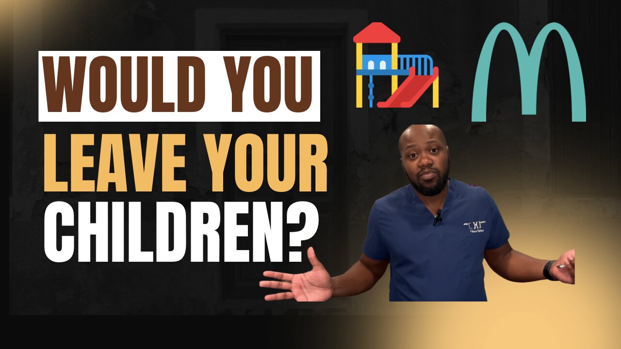 Father Arrested For Leaving Children At McDonald’s While Interviewing For Job | McDonald’s PlayPlace