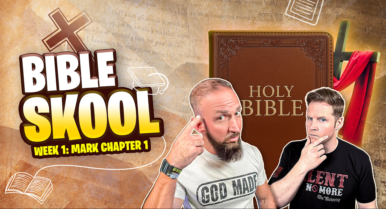 Reading the Bible for the First Time | Mark Chapter 1 Explained | Bible Skool Ep. 1