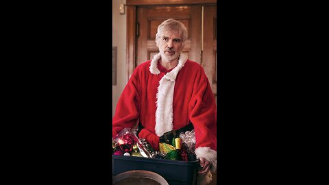 Santa Claus with a creepy sense of humor