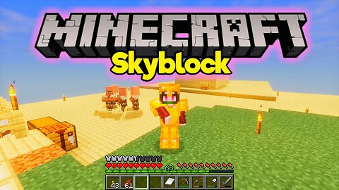 Fartin' Around on The Farm in MINECRAFT SKYBLOCK Ep 38