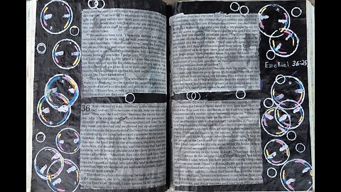 Bible Journal technique for beginners