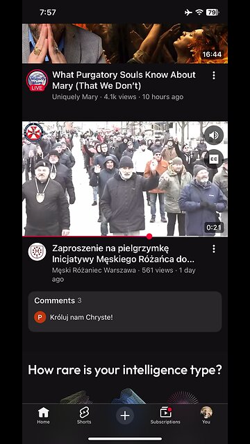 In Polish : Rosary for Men in Poland 13 th December 2025