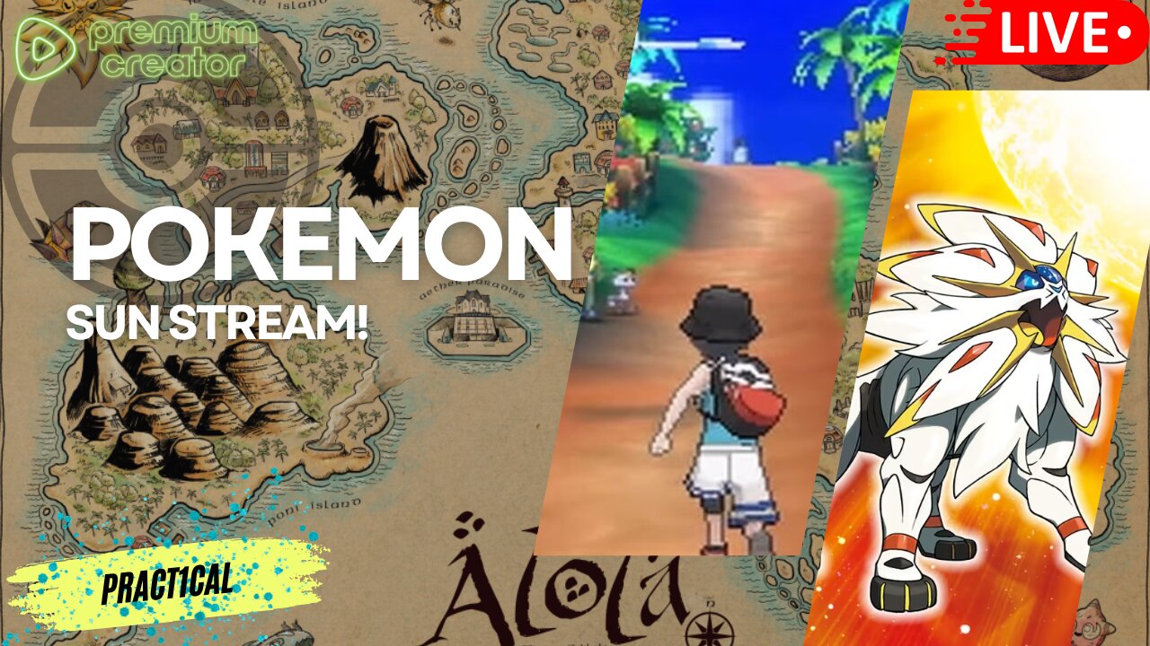 🟢 LIVE: Playing some Pokemon Sun- Rumble Premium Creator 🟢