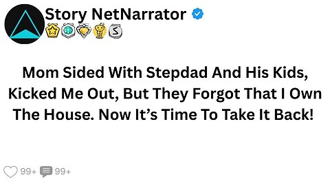 Mom Sided With Stepdad And His Kids, Kicked Me Out, But They Forgot That I Own The House. Now I ...