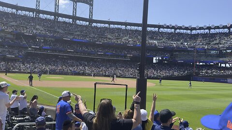 Brandon Nimmo home run for New York Mets 5/11/25 Mothers Day