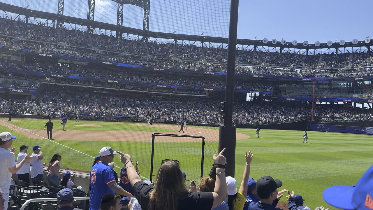 Brandon Nimmo home run for New York Mets 5/11/25 Mothers Day