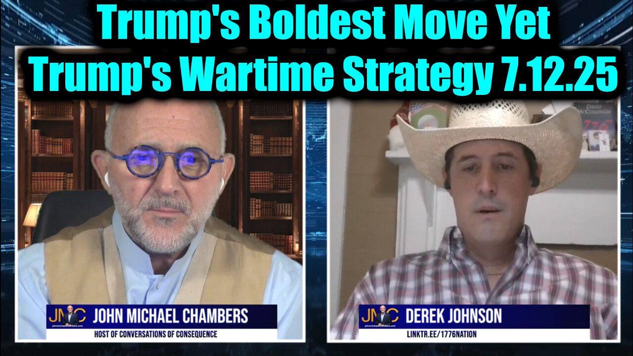 Trump's Wartime Strategy & The Coming Justice Wave 7.12.2025